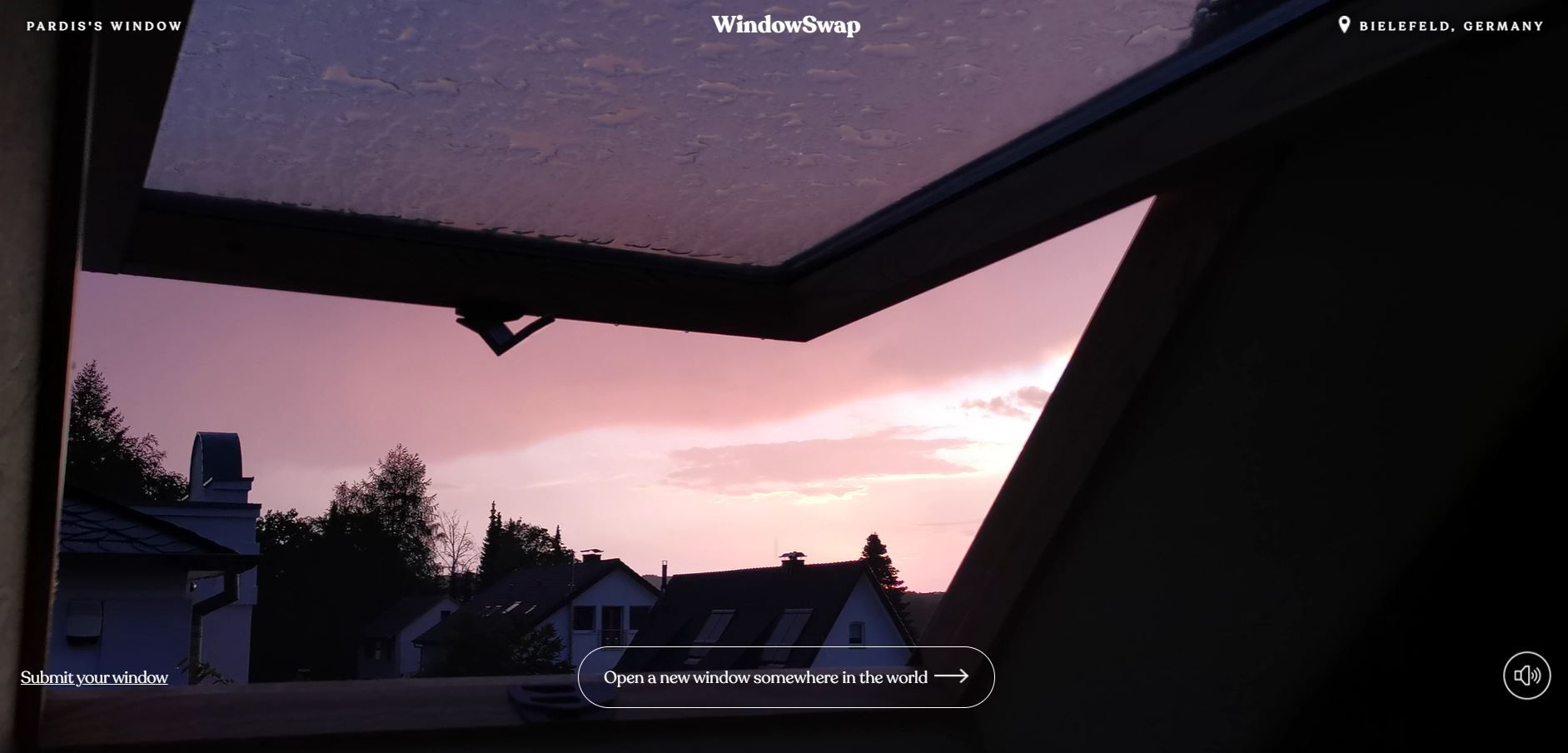 Στιγμιότυπο από παράθυρο στη Γερμανία