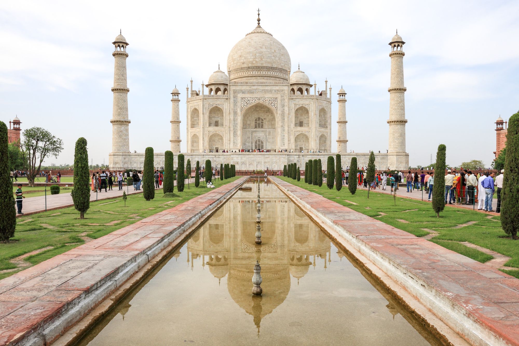 Το Taj Mahal στην Ινδία 