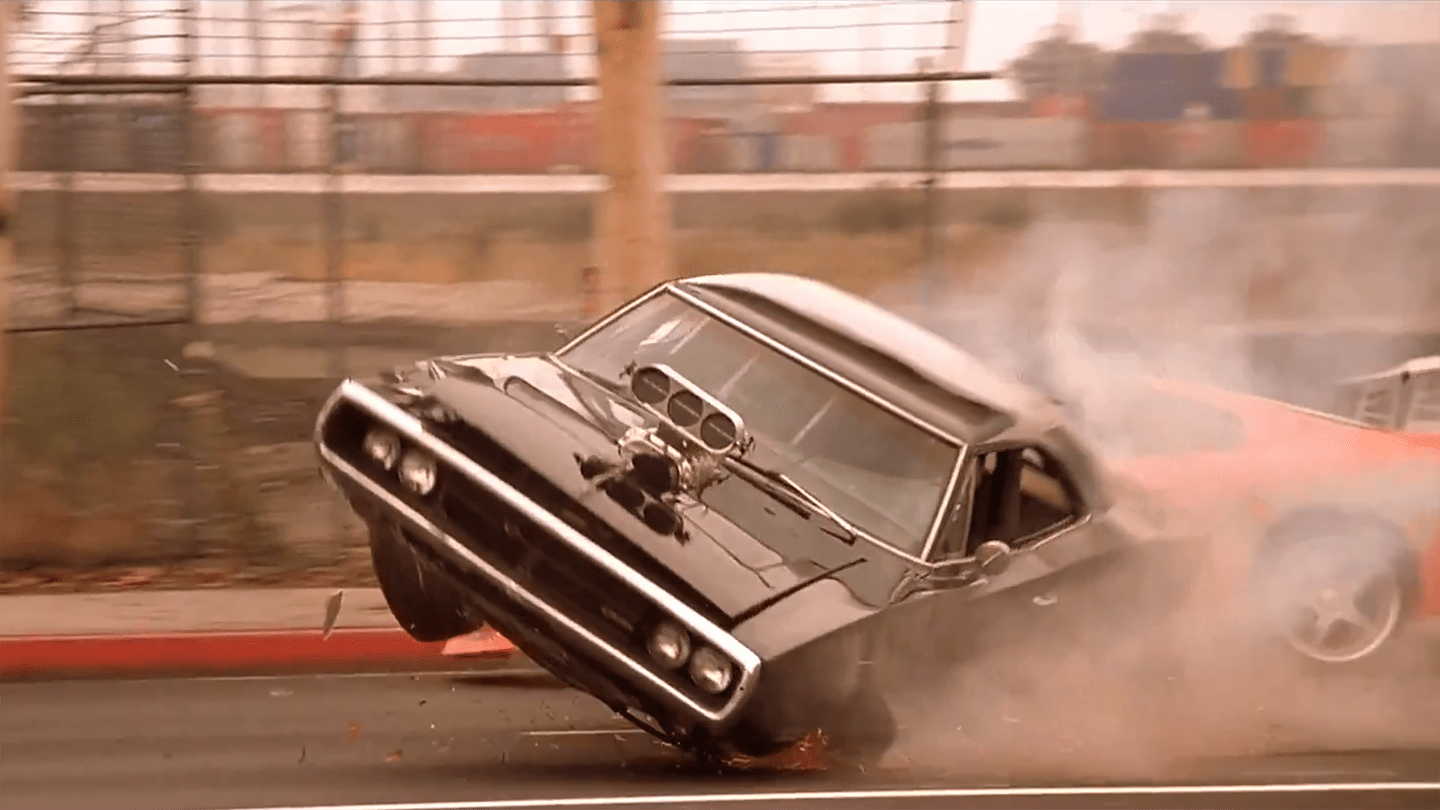 Η Dodge Challenger του Don (Vin Diesel) σε δράση